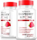 (2 Pack) Raspberry Ketone Kapsle, Oficiální Malina Keton pro hubnutí, All- Natural Keto Formule odemknout tělo a Fitness cíle, RaspberryKetone 1200MG dodatek, recenze (120 Kapsle)