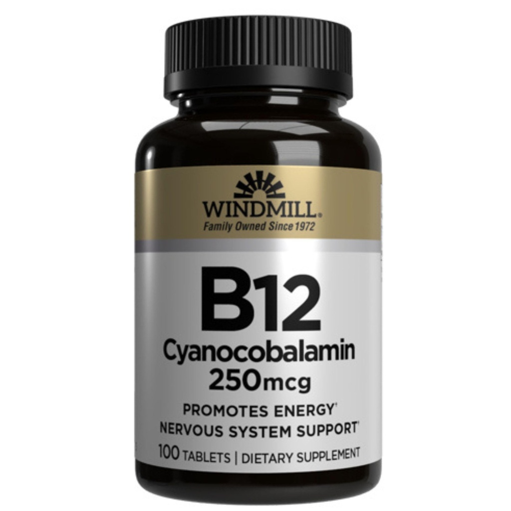 Vitamin B- 12 TABS 250 MCG WMILL Velikost: 100
