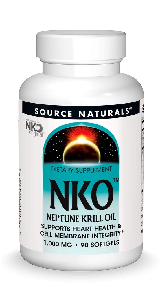 Zdroj Naturals NKO Neptune Krill Oil, podporuje srdeční zdraví a buněčnou membránovou integritu *, 1000 mg - 90 Softgels