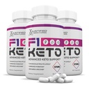 (3 balení) F1 Keto pilulky 1275MG Nová a vylepšená formule obsahuje jablečný ocet extra panenský olivový olej Powder Green Tea Leaf 180 Kapsle