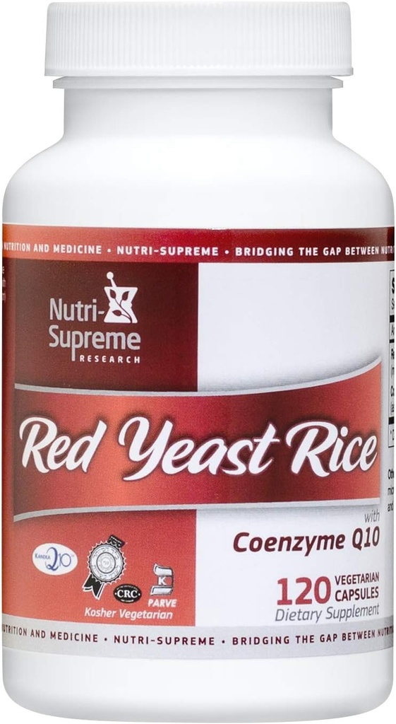 Red Yeast Rice 600 mg s koenzymem Q-10 - 120 Vegicaps
