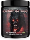 Nezachycený Extrémní Pre- Workout Powder - Extreme Energy, Focus, Nitric Oxide & Muscle Pump - Extrémní vzorec s L- Citruline, Beta- Alanin, Rhoddiola Rosea - 30 Servings - 1.22 Pounds - Cherry Lime