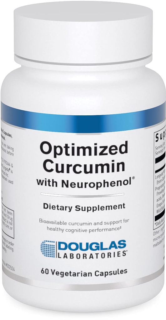 Douglas Laboratories Optimalizovaný kurkumin s Neurofenol 124; Podporuje zdravé mozku 124; 60 Kapsle