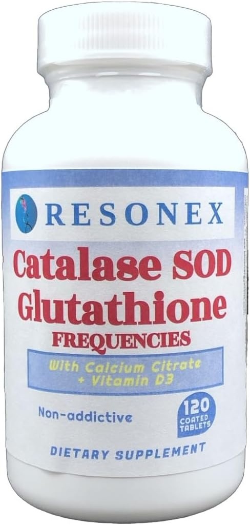 Kataláza, Superoxid Dimutáza (SOD), a Glutathione Frequencies- 120 tablet