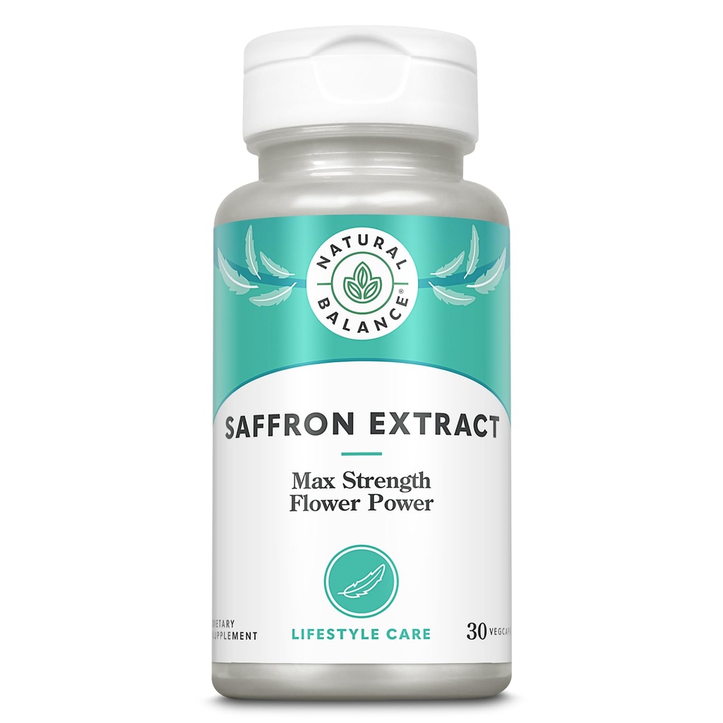 Přírodní bilance Saffron Extract 124; 30ct