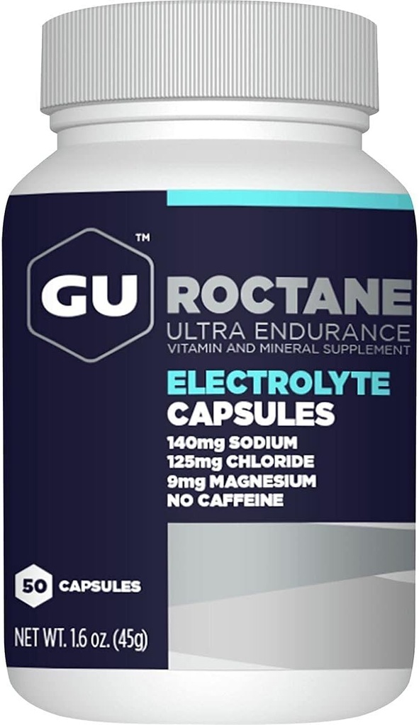 GU Roctan Electrolyte Kapsle Jedna barva, 50 Caps