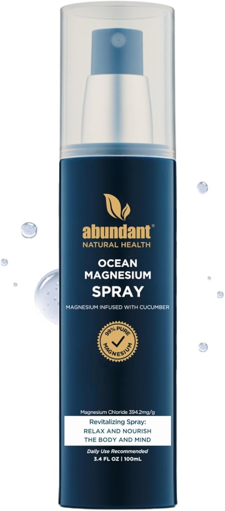 MAG I.C. Magnesium- Spray s 10% trolamin- salicylátem pro silnou úlevu od bolesti proti oděrům a modřinám, efektivní a rychlá absorpce, Fragrance- free, 100ml