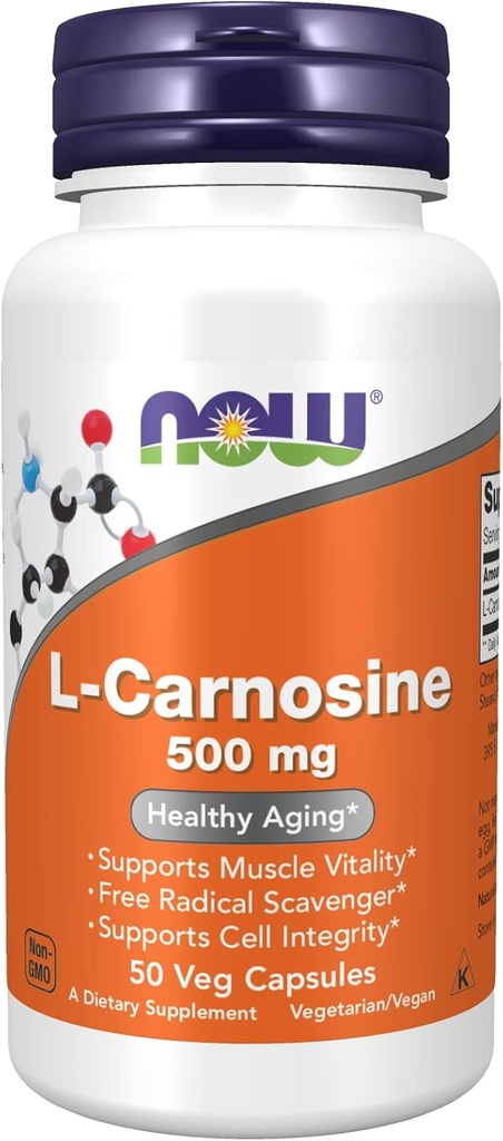 L- Carnosinum 500 mg 50 VegiCaps (balení po 2)