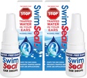 SwiSeal ™ Twin-Pack All Natural Plavec 's Uar Drops for Daily Use Spíše než Alkohol Drops nebo Earshotts. Řešení pro vaše uši pro všechny expozice vody pro všechny věky.