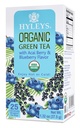 Hyleys Organic Green Tea Acai Berry a Blueberry Flavor - 25 sáčků na čaj - (6 balení - 150 sáčků na čaj celkem)