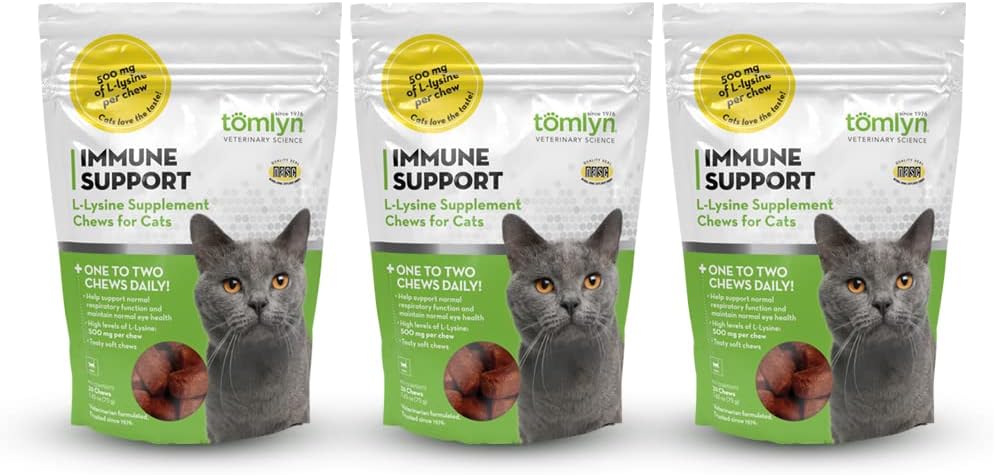 Tomyln imunitní podpora L- lysin Nutriční dodatek 2.65oz každý (3 Pack)