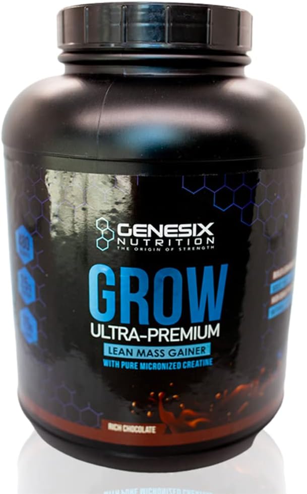 Růst protein prášek doplněk stravy Podpora růst svalů & zotavení 124; Čistá mikronizovaná kreatin Ultra- Premium Lean Mass Gainer 124; Čokoláda 124; 20 Služební 5.3kg