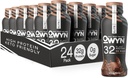 OWYN pouze to, co potřebujete pro Elite Vegan High Protein Keto Shake, 32g protein, 9 aminokyselin, Omega33, Prebiotika, cvičení a zotavení, 0g Net Carbs, Nulový cukr (Čokoláda, 12 Fl Oz (balení 24)