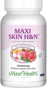 Vlasové kůže a nehty Vitamíny pro ženy a muže s hyaluronickou kyselinou, Biotin, Vitamin A, Probiotika - Vlasové vitamíny pro vypadávání vlasů a růst doplněk k podpoře těla kolagen, 120 Caps