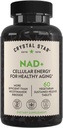 Crystal Star NAD + (60 tablet) - patentovaná NAD pro buněčnou energii a zdravé stárnutí - Klinicky osvědčenější účinnější než nikotinamid Riboside - 30 denní zásoba - Non- GMO