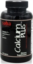 Saba vápník Plus - síla kostí - vápník, hořčík, draslík, vitamin D, zinek, betain - GMO, Soy, gluten zdarma ingredience - Celý doplněk stravy pro zdraví kostí, imunitní - 90 Kaplet