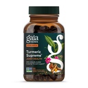 Gaia Herbs Turmeric Supreme Joint Health - Společná podpora dodatek - S Quercetin, Black Pepper, Boswellia, Ginger Root, Curcuminoidy, & More- 120 Liquid Phyto- Kapsle (30-denní dodávka)