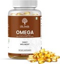 Život Aveda Omega 3-5-6-7-9 Kapsle pro muže a ženy s Seabuckhorn a Flax Seed, podporuje srdce, vlasy, kůže a společné zdraví a přírodní výživy - 30 Softgel Kapsle (1 měsíc dodávky)