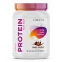 FoxyFit protein pro ni, Double Chocolate Syrovátkový proteinový prášek s CLA a Biotin pro zdravé záře (1,85 lbs)