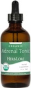 Herb Lore Organic Adrenal Tonic Tinktura - Bylinné Adrenal Supplement - Adaptogen Kapky s Ashwagandha, Rhoddiola & Eleuthero - Alkohol zdarma - 4 Fl Oz