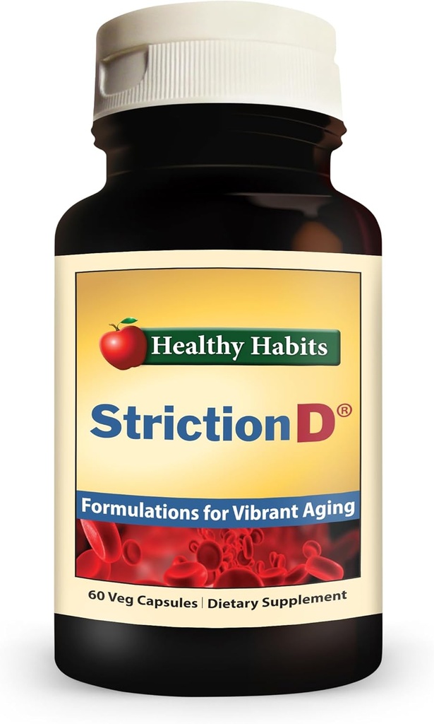Zdravé návyky StrictionD s Glucohelp Banaba Extract Ceylon Skořice & Crominex 3