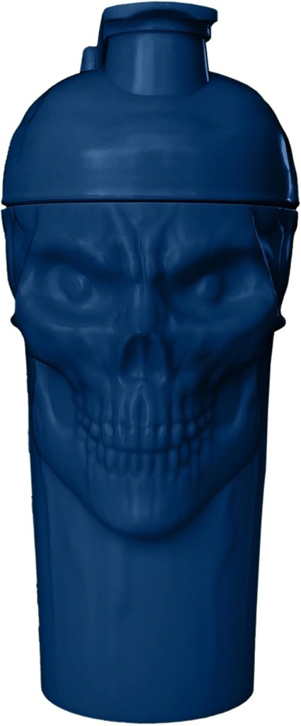 JNX SPORTS Kletba! Skull Shaker láhev, 24-Ounce, Navy Limited Edition, dodatek Mixer s Classic Loop Top