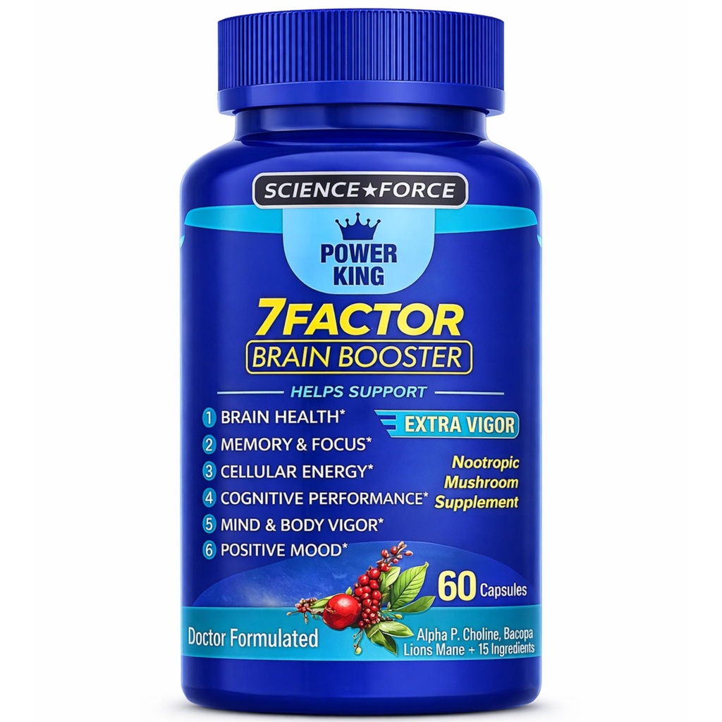 Mozkové doplňky pro paměť a zaměření - Nootropní zdraví mozku - Kognitivní výkon, Clarity, Energie, Duševní Vigor, Shilajit - Alpha Choline, Lion 's Mane, Bacopa, 18 Premium ingredience