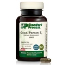Standard Process Inc. Okra Pepsin E3 - Celodenní stravovací zdraví, Cholesterol, Bowel a Bowel Čistota s Pepsin, Alfalfa, španělský Moss, Buckwheat a Okra, Gluten Free - 90 Kapsle