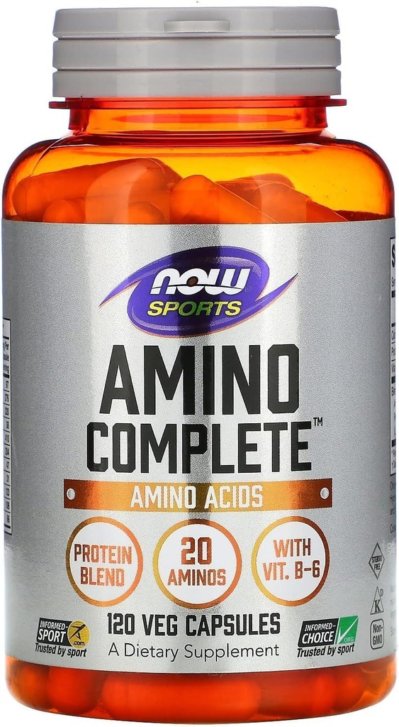 Nyní potraviny Amino Kompletní, 120 čepice