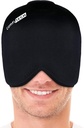 Comfitech Head Ice Pack Wrap Cold Cap Chladicí gelový klobouk, velký, černý