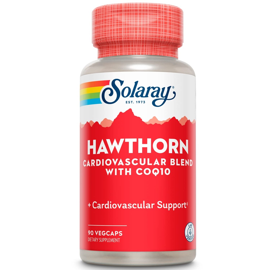 Speciální vzorec SOLARAY Hawthorn, 150mg, 90