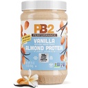 PB2 Performance Almond Plant Based Vegan Protein Powder 124; 20g Complete Protein, No Add Sugar, Prebiotic Fiber For 124; Dairy Free, Certified Vegan, Non-GMO, Gluten Free [Almond w / Madagaskar Vanilla, 1LB]