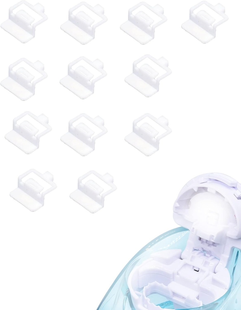 12 PCS Silicone Pods nahrazuje příslušenství pro námořní Nasal Care, Uložit sůl pro snadné operace (bílá)