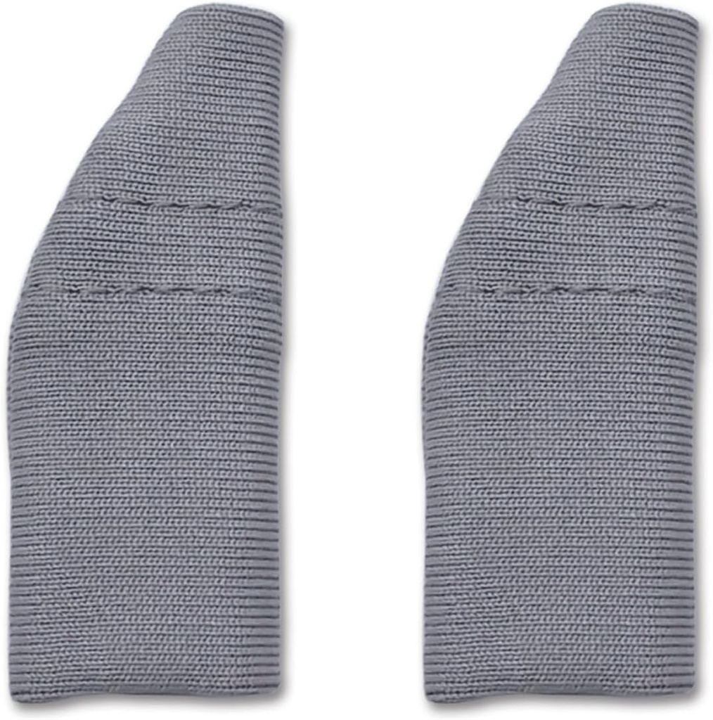 Kryty pro podporu sluchu chrání zesilovače sluchu od potu, špíny a vlhkosti, vhodné nástroje pro sluch 1.4 "až 1.6" (Gray, L)