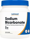 Nutricost Natrium Bicarbonate (2 LB) - 600mg Per Serving, Non- GMO, gluten Free