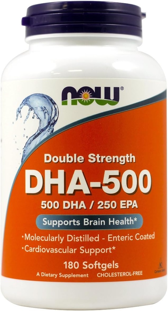 Nyní Potraviny - Dha- 500Mg 180 Sgels (Balení po 2)