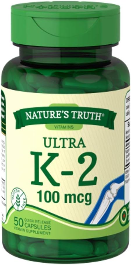Přírodní pravda Ultra Vitamin K-2 100 mcg, 50 Počet (2)