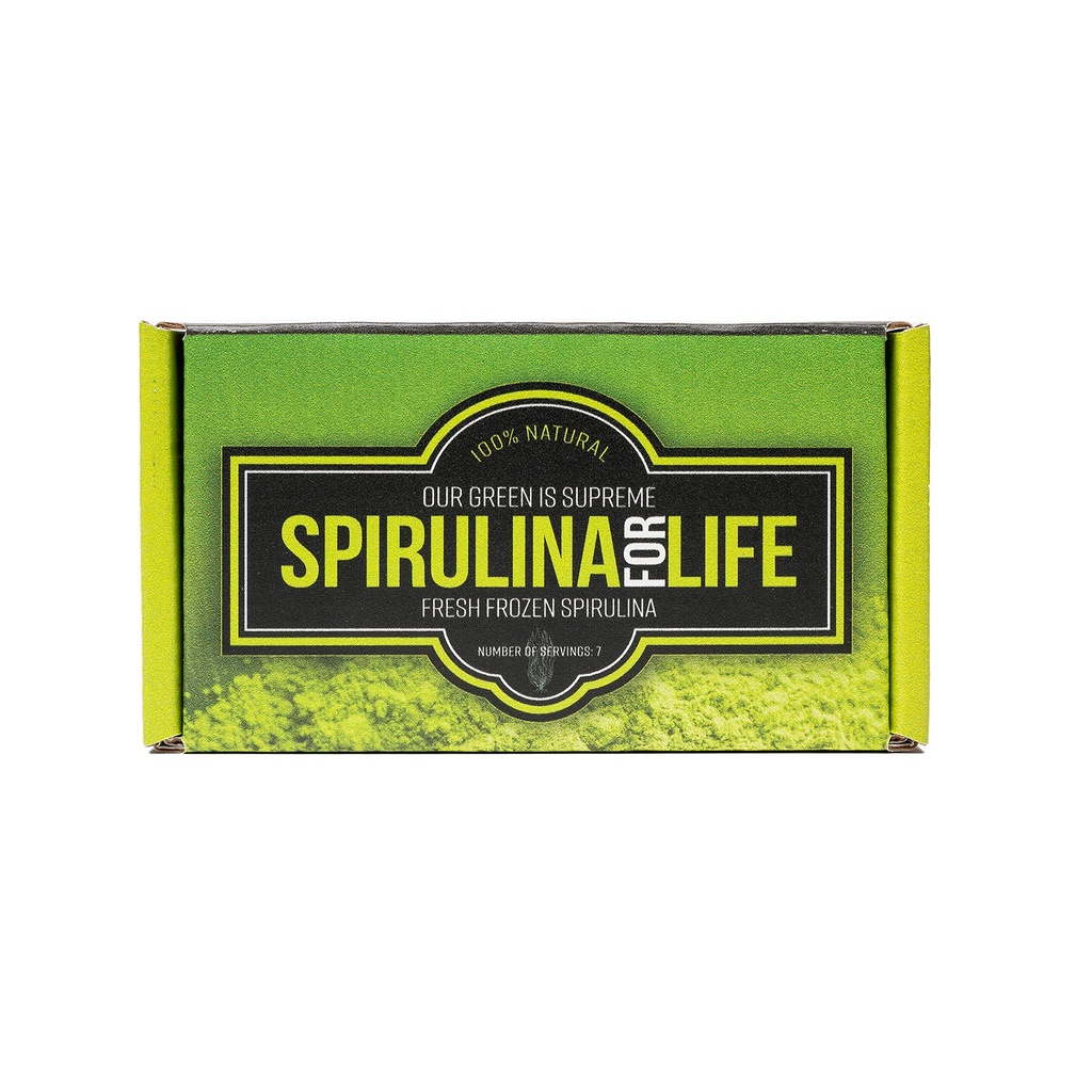 Spirulina 7 Stick Pack 7 Day Supply Spirulina živý Flash zmrazené 100% čisté pěstované v alkalické vody pěstované, sklizené a zmrazené v USA nejvíce kompletní Super jídlo a přírodní multivitamin