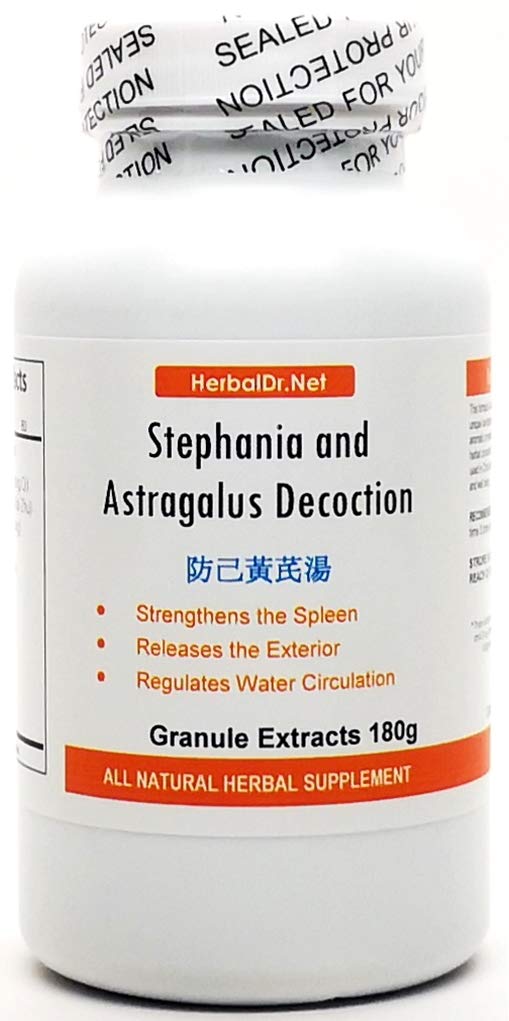 Stephania a Astragalus Decoction Extract Powder Tea 180g (Fang Ji Huang Qi Tang) Ready- to- Drink 100% přírodní byliny