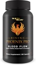 Rising Phoenix Pro Blood Flow - L- Arginin Krevní oběh Dodatek - Náš nejlepší Circulation Dodatek Pro Rising Phoenix Muž Pill pro zdravý oběh - Náš nejlepší krevní tok dodatek pro muže