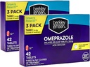 berkley jensen Omeprazol 20 mg opožděné uvolňovací tablety - Heartburn Medicine - Acid Reducer pilulky - Léky Časté Heartburn - 3 x 14- denní kurzy, 42 Počet (balení po 2)