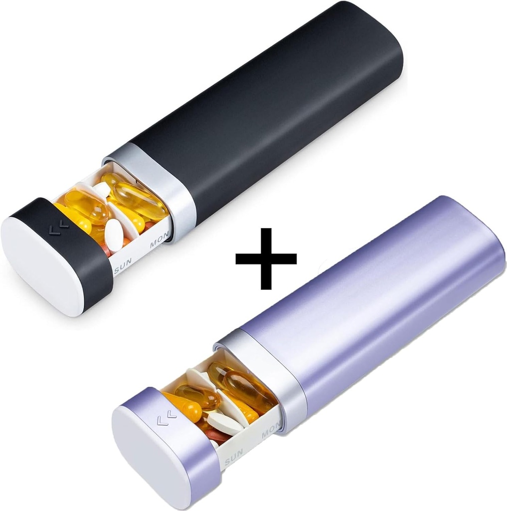 Týdenní Pill Organizátor 7 Den, Betife Denní Pill Box, Cestovní Pill Pouzdro, Roztomilý Držák Pill držet vitaminy, léky, doplňky, Pořadatel pilulky