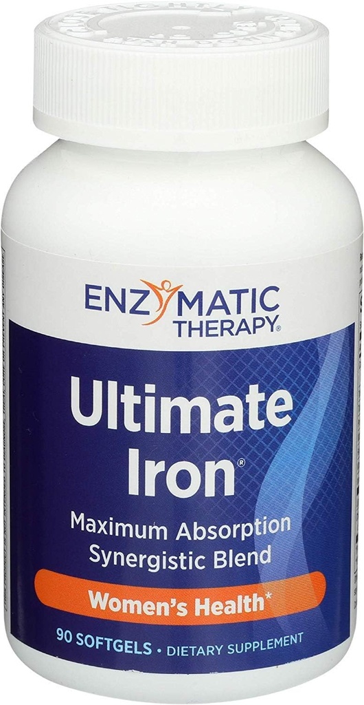Enzymatická terapie, Ulitmate Iron, 90 Počet