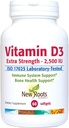 NEW ROOTS HERBAL Vitamin D3 2 500 IU (62, 5 mcg)
