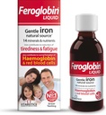 Feroglobin Gentle železa a živin kapalné - snížit únavu a únavu 124; Udržovat zdraví a vitalitu 124; Přírodní zdroj železa