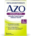 AZO Vaginální pH test Kit, Klinicky testované Vaginální infekce Test Kit, FSA / HSA Způsobilé, rychlé a přesné výsledky, z # 1 Nejdůvěryhodnější močová značka, 2 Self- testy