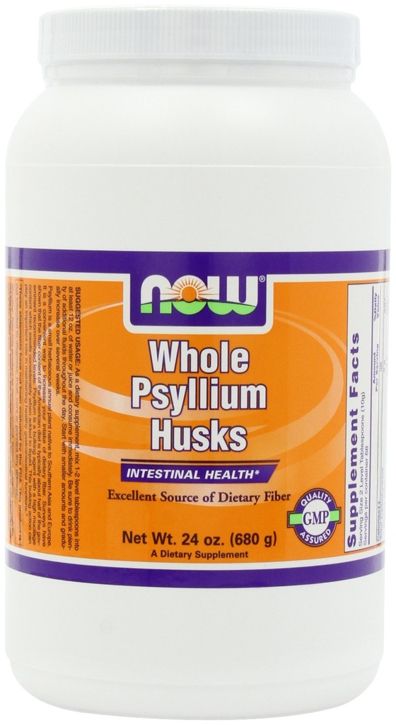 Nyní celý Psylium Husk, 24- Ounce (balení po 3)