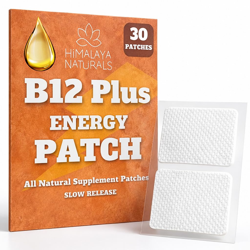 B12 Plus energetické dávky - Methylkobalamin B12-30- Day Supply for Energy Boost, Enhanced Stamina & Quick Recovery - B12 pro denní vitalitu