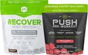 SFH Pre and Post Workout Bundle 124; Push Fruit Punch Bag + Recover čokoládová taška