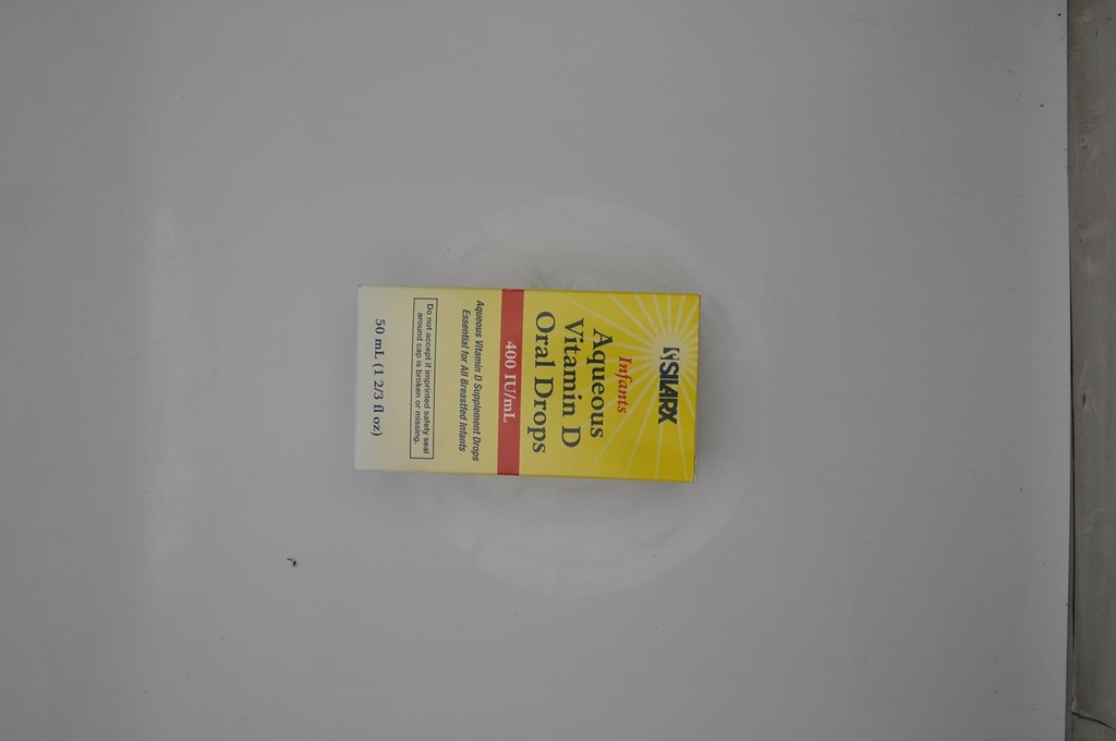 Kojenci Vodný vitamin D Perorální kapky 400IU / ml 2- Pak (2x 50ml)